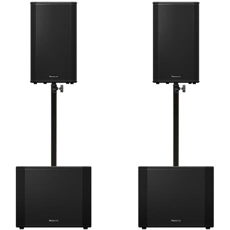 Pioneer DJ 2x XPRS-1182ST + 2x XPRS-152 Confezione