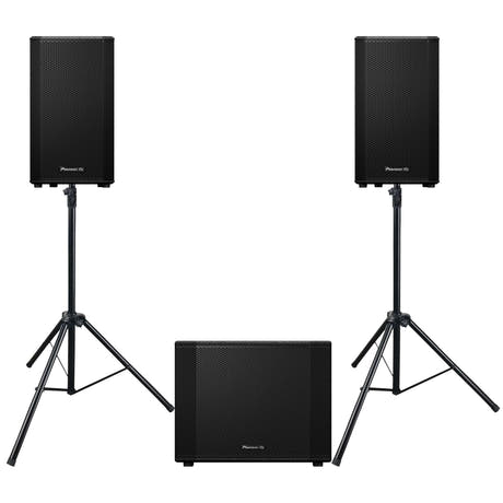 Pioneer DJ XPRS-1152ST + 2x XPRS-102 Pacchetto