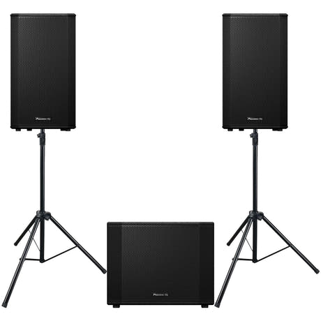 Pacchetto Pioneer DJ XPRS-1152ST + 2x XPRS-122